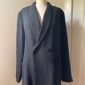 Eileen Fisher Silk Sponge oversize soft blazer